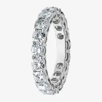 True Light 3.5MM 3 3/4 CT. T.W. Lab Created White Moissanite 14K Gold Eternity Band