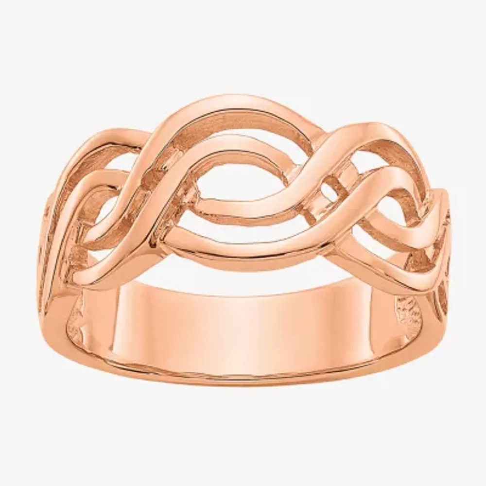 5MM 14K Rose Gold Band