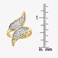 10K Two Tone Gold Filigree Fashion Ring