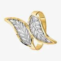 10K Two Tone Gold Filigree Fashion Ring