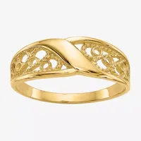 10K Yellow Gold Band