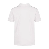 IZOD Little & Big Boys Short Sleeve Wrinkle Resistant Moisture Wicking Polo Shirt