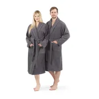 Linum Home Textiles Terry Cloth Unisex Adult Long Sleeve Length Robe