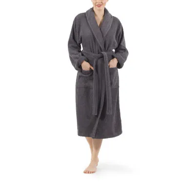 Linum Home Textiles Terry Cloth Unisex Adult Long Sleeve Length Robe