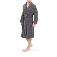 Linum Home Textiles Terry Cloth Unisex Adult Long Sleeve Length Robe