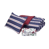 Under the Stars Kids Caden Stripes Complete Bedding Set with Sheets