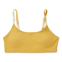 Arizona Body Cotton Rib Scoop Neck Bralette