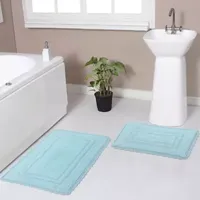 Home Weavers Inc Casual Elegence -pc. Reversible Bath Rug Set