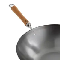 Joyce Chen Carbon Steel Uncoated Wok Set