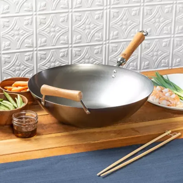 Anolon Advanced Home Hard Anodized 14 Wok with Lid - JCPenney