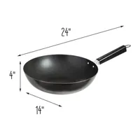 Joyce Chen Carbon Steel 12" Non-Stick Stir Fry Pan