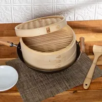 Joyce Chen 2 Tier 12" Bamboo Steamer