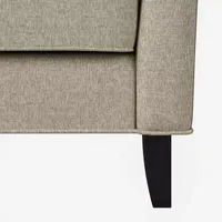 Handy Living Transitional Button Tufted Armchair