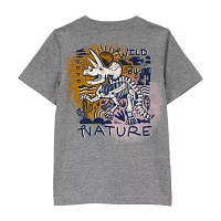 Carter's Toddler Boys Crew Neck Short Sleeve Graphic T-Shirt