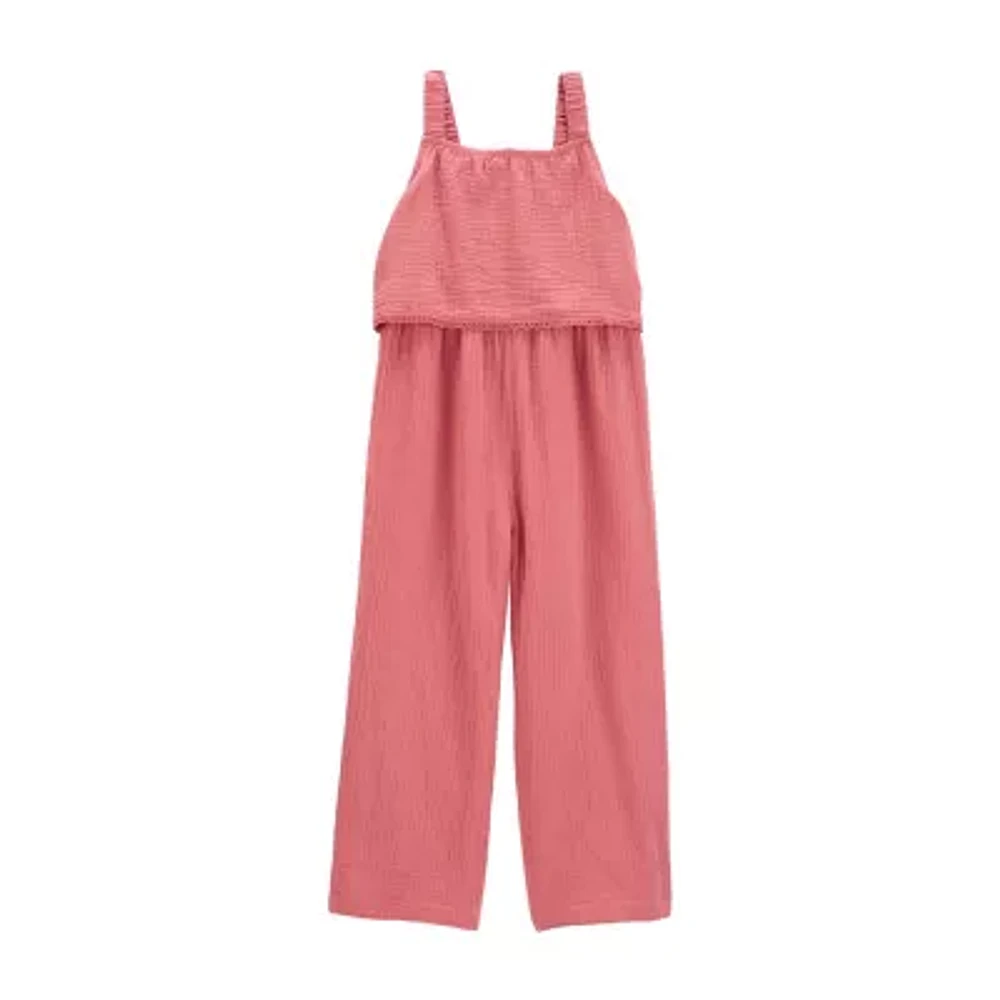 Carter's Little & Big Girls Sleeveless Jumpsuit