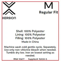 Xersion Womens Sheen Puffer Vest