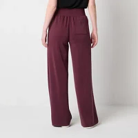 Stylus Womens High Rise Wide Leg Pull-On Pants