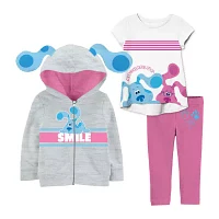 Xtreme Toddler Girls 3-pc. Fleece Blue's Clues Pant Set