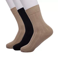 Thereabouts Little & Big Boys 3 Pair Crew Socks