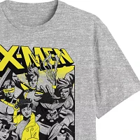 Big and Tall X-Men Mens Crew Neck Short Sleeve Classic Fit Graphic T-Shirt