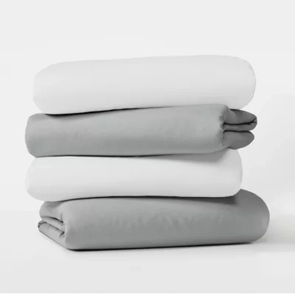 Casual Comfort 4 Pack Fitted Sheet