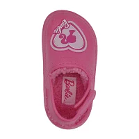 Toddler Girls Barbie Faux Fur Clogs