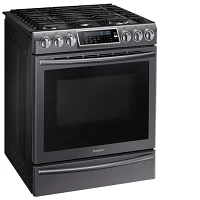 Samsung 5.8 cu. ft. Slide-In Gas Range With Self-Cleaning Dual Convection Oven