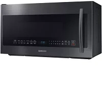 Samsung 2.1 cu. ft. PowerGrill™ Over-the-Range Microwave with Ceramic Enamel Interior and Glass Touch Controls