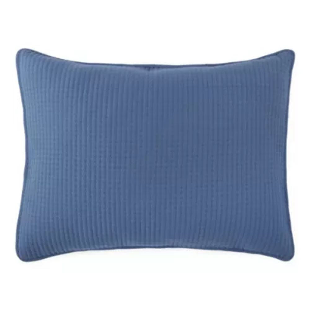 Home Expressions Geo Stitch Pillow Sham