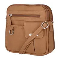 Multi Sac North South Zip Around Crossbody Bag