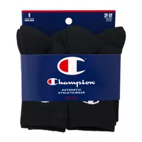 Champion Big Boys 6 Pair Crew Socks