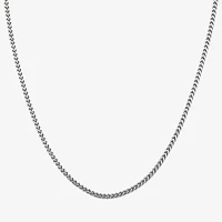 Stainless Steel Solid Wheat Chain Necklace