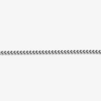 Stainless Steel Solid Wheat Chain Necklace