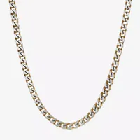 Stainless Steel Inch Solid Wheat Chain Necklace