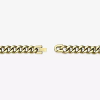 Mens Stainless Steel & Gold-Tone IP 22" 12mm Chunky Curb Chain