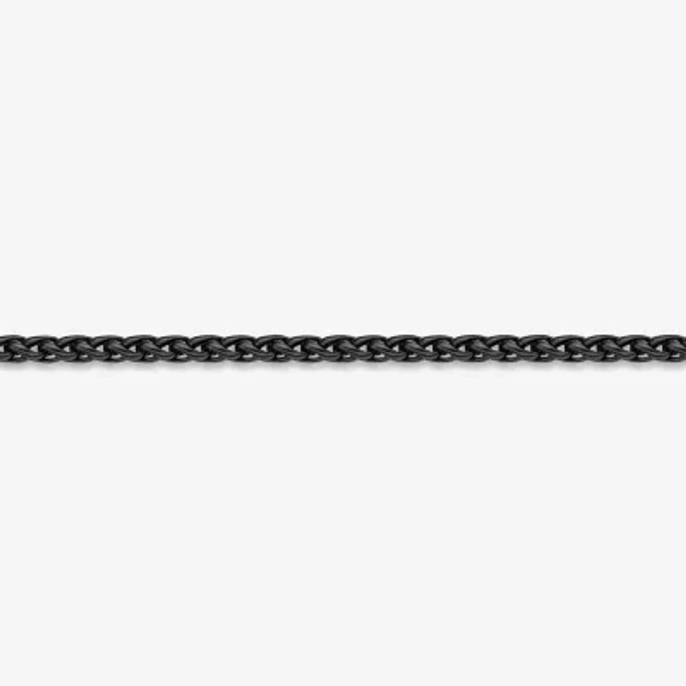 Mens Stainless Steel 3mm Wheat Chain