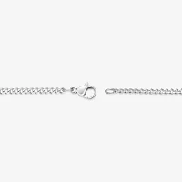 Mens Stainless Steel 18" 2mm Curb Chain