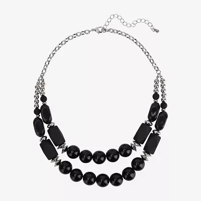 Mixit 7 Inch Link Beaded Necklace