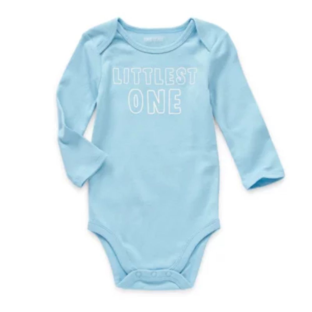 Okie Dokie Baby Unisex Crew Neck Long Sleeve Bodysuit