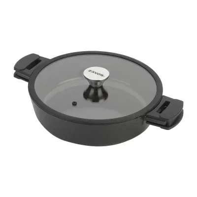Zavor Noir 4.5-Qt. With Lid Aluminum Dishwasher Safe Non-Stick Saute Pan