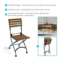 1 Pair Patio Dining Chair