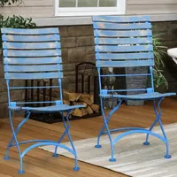 Casual 2 Pair Patio Dining Chair