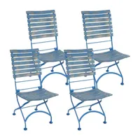 Casual 2 Pair Patio Dining Chair