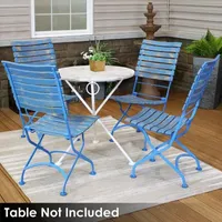 Casual 2 Pair Patio Dining Chair