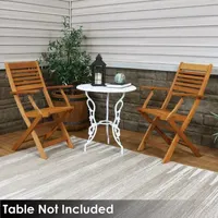 Casual 1 Pair Patio Dining Chair