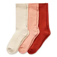 mutual weave 3 Pair Crew Socks Mens