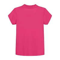 IZOD Little & Big Girls Short Sleeve Polo Shirt