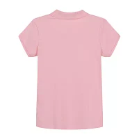 IZOD Little & Big Girls Short Sleeve Polo Shirt