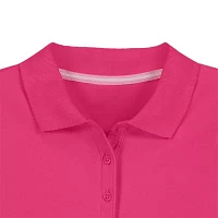 IZOD Little & Big Girls Short Sleeve Polo Shirt