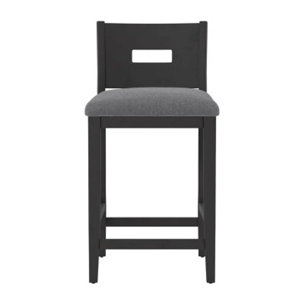 Allbritton Counter Height Upholstered Bar Stool